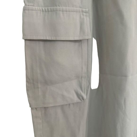 Forever 21 Women's Elastic Waist Wide Leg Parachute Cargo Pants, Size S - Picture 5 of 13